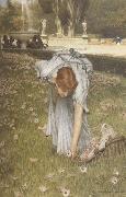 Alma-Tadema, Sir Lawrence Spring in the Gardens of the Villa Borghese (mk23) china oil painting reproduction